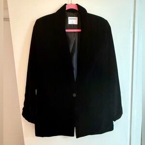 Old Navy Black Velvet Blazer